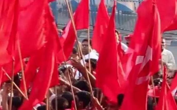 CPI-M’s massive rally at Udaipur supporting MP Sankar Prasad Dutta CPI-M’s massive rally at Udaipur supporting MP Sankar Prasad Dutta