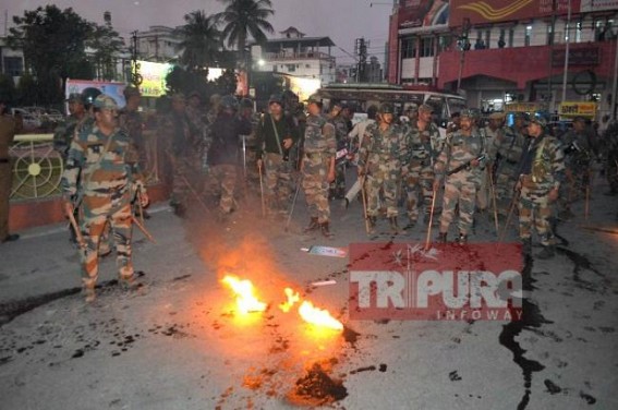 Citizenship Bill Protests: Army In Tripura, 5,000 Personnel In Northeast Citizenship Bill Protests: Army In Tripura, 5,000 Personnel In Northeast