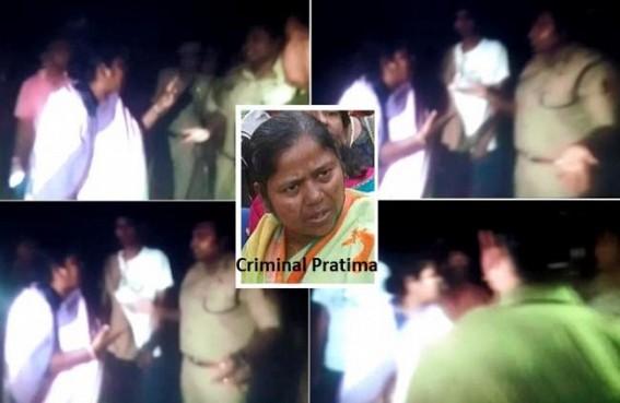 TIWN Exclusive video footage :â€Tereko hum Abhi Maar Dalengeâ€  Criminal Pratimaâ€™s Murder Threat to Addl SP Kiran Kumar for stopping violence;  Biplab, Pratimaâ€™s Poll rigging, Murder Threats to IAS, IPS officials destroyed Tripuraâ€™s Democracy