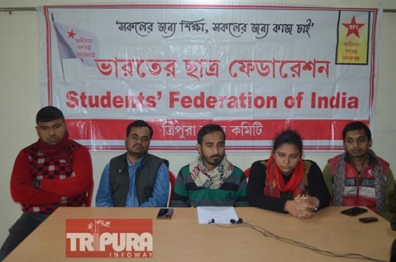 SFI supports Trade unions’ strike on January 8 SFI supports Trade unions’ strike on January 8