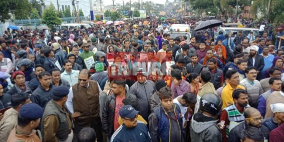Sudip Barman's rally rocks Agartala : Amid rains, attacks and intrigues, Agartala city Flooded with Sudip's followers Sudip Barman's rally rocks Agartala : Amid rains, attacks and intrigues, Agartala city Flooded with Sudip's followers