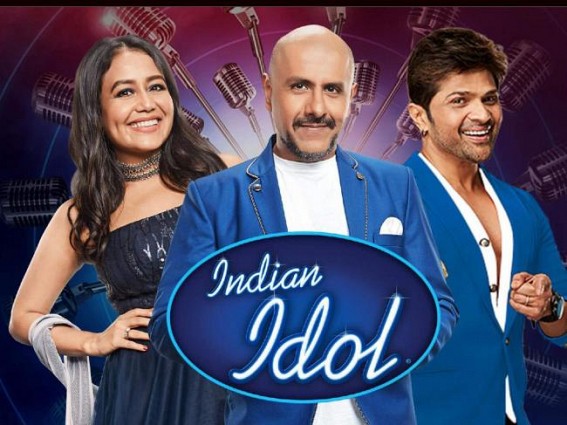 Vishal Dadlani works from home for 'Indian Idol 12' promo Vishal Dadlani works from home for 'Indian Idol 12' promo