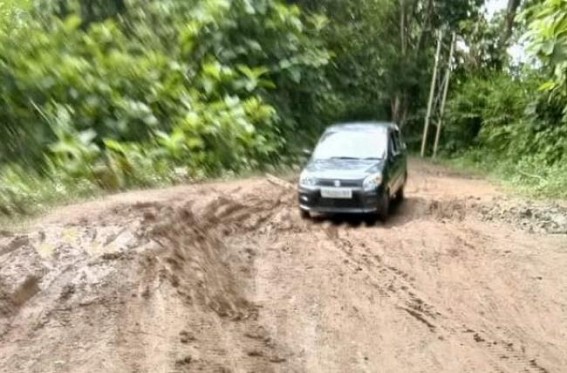 Kanchanpur's lifeline left paralysed: The only connecting road of Kanchanpur crippling due to no maintenance Kanchanpur's lifeline left paralysed: The only connecting road of Kanchanpur crippling due to no maintenance