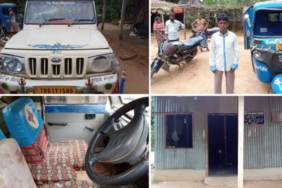Statewide BJP's violence hits Law and Order : Ration-Shop dealer's family was attacked, house, vehicles broken asking him to surrender shop, Murder threat given allegedly by Charilam Mandal activists Statewide BJP's violence hits Law and Order : Ration-Shop dealer's family was attacked, house, vehicles broken asking him to surrender shop, Murder threat given allegedly by Charilam Mandal activists