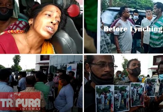 Man lynched to death in Agartala after he hit his bicycle with a woman by mistake : Family sought Justice Man lynched to death in Agartala after he hit his bicycle with a woman by mistake : Family sought Justice