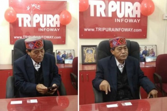 ‘Multi-Sided attacks on Tripura Infoway is display of BJP’s fascism’ : Ex-MP Jitendra Choudhury blasts BJP’s attack on Tripura Medias ‘Multi-Sided attacks on Tripura Infoway is display of BJP’s fascism’ : Ex-MP Jitendra Choudhury blasts BJP’s attack on Tripura Medias