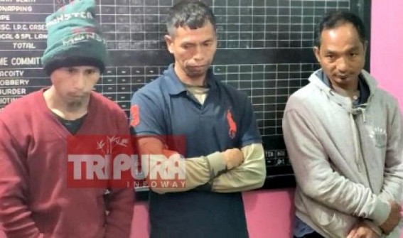 Three NLFT terrorists arrested in Tripura