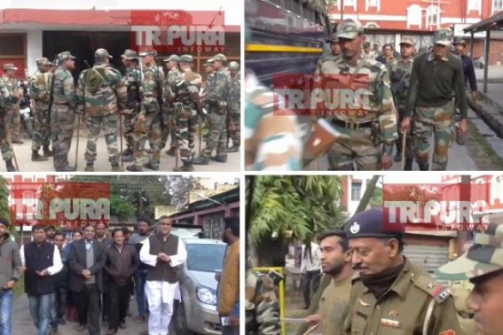 Congress Youth activist who was arrested in FAKE-case after posting Anti-BJP post in FB produced before Court with huge security forces like a Terrorist : Gopal Roy says, ‘Looks like Kargil war in Tripura’ Congress Youth activist who was arrested in FAKE-case after posting Anti-BJP post in FB produced before Court with huge security forces like a Terrorist : Gopal Roy says, ‘Looks like Kargil war in Tripura’