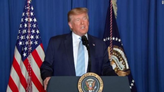 Follow my Twitter for Iran updates, Trump tells Congress Follow my Twitter for Iran updates, Trump tells Congress