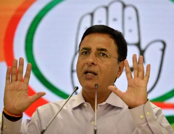 Surjewala targets 'Gujarat model' on children's deaths Surjewala targets 'Gujarat model' on children's deaths
