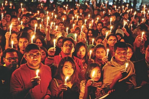 Protests erupt in Dhaka University over student's rape Protests erupt in Dhaka University over student's rape