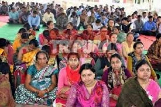 10323 teachers issue turns sensitive in Tripura 10323 teachers issue turns sensitive in Tripura