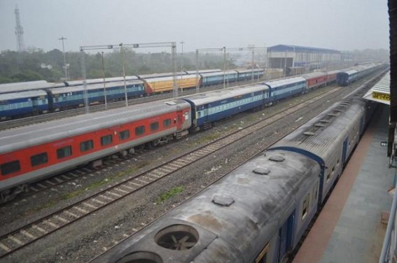 Railways services hit Tripura Railways services hit Tripura