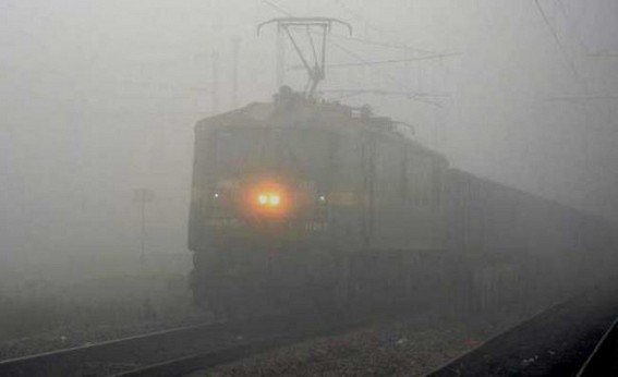 21 Delhi-bound trains delayed due to fog