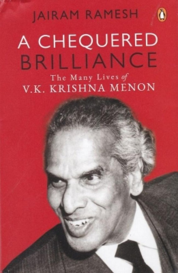 V.K. Krishna Menon emerges larger than life in Jairam Ramesh's biography V.K. Krishna Menon emerges larger than life in Jairam Ramesh's biography