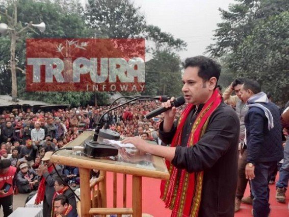 Pradyot Manikya strongly condemned Piyush, Birjit’s Anti-Bru stand in Congress Press Meet Pradyot Manikya strongly condemned Piyush, Birjit’s Anti-Bru stand in Congress Press Meet
