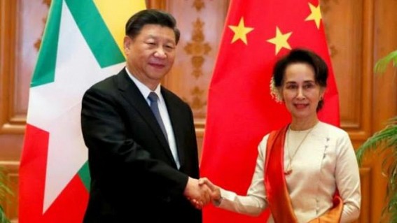 Myanmar, China sign dozens of agreements
