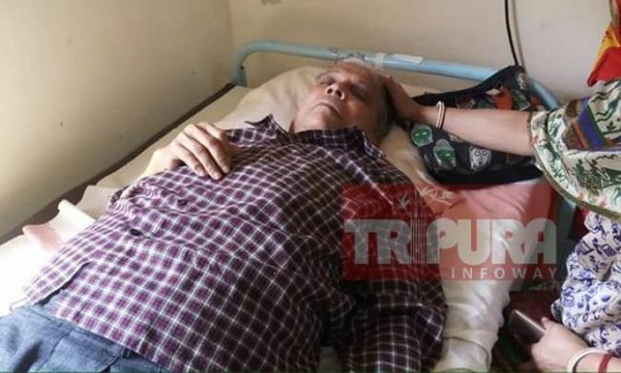 Tripura former Minister Badal Chowdhury fell sick in Jail custody, admitted in GB trauma centre Tripura former Minister Badal Chowdhury fell sick in Jail custody, admitted in GB trauma centre