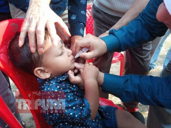 Pulse Polio Drive held in Tripura Pulse Polio Drive held in Tripura