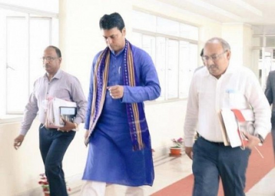 BJP Govt’s corruption : From Cancer Medicine purchasing to National Highway construction, Chief Minister Biplab Deb before arrows of questions BJP Govt’s corruption : From Cancer Medicine purchasing to National Highway construction, Chief Minister Biplab Deb before arrows of questions