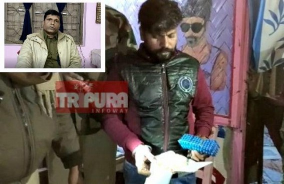 1 arrested with contraband items worth Rs. 1 lakh 1 arrested with contraband items worth Rs. 1 lakh