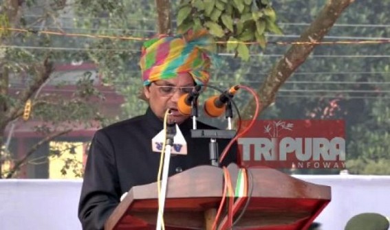 ‘Tripura Govt following model of HIRA, developing’ : Tripura Governor claims on R-Day ‘Tripura Govt following model of HIRA, developing’ : Tripura Governor claims on R-Day