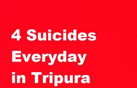 553 suicides in 5 months in Tripura 