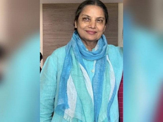 Shabana Azmi is back home from hospital