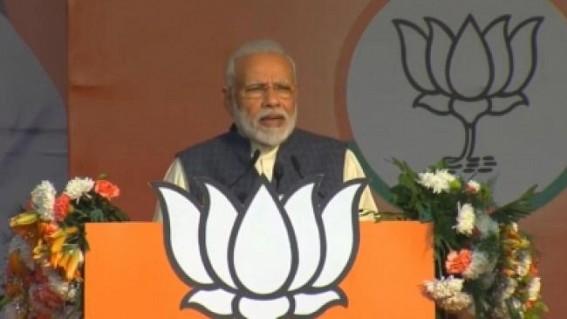 PM Modi woos Delhi traders at Karkardooma rally PM Modi woos Delhi traders at Karkardooma rally
