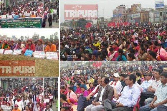 GMP’s Huge Anti-CAA rally paints Agartala town Red, BJP-IPFT losing mass popularity : Mammoth Rally proven CPI-M’s tight grip in ADC area GMP’s Huge Anti-CAA rally paints Agartala town Red, BJP-IPFT losing mass popularity : Mammoth Rally proven CPI-M’s tight grip in ADC area