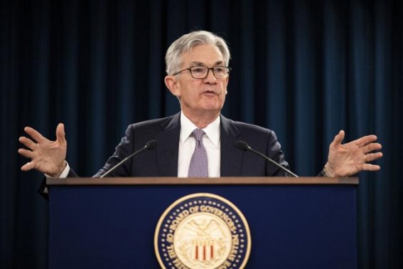 US Fed says policy appropriate, risks to economy receding US Fed says policy appropriate, risks to economy receding