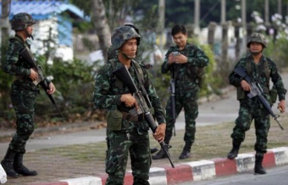 Soldier on shooting rampage kills 12 in Thailand