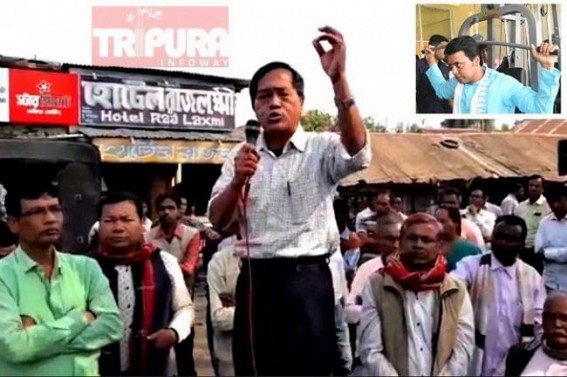 â€˜Biplab Deb Govt will have no option except committing Suicide just like Hitler didâ€™ : Ex-Minister Jitendra Choudhury ripped off fraudsters, criminals , JUMLA cheaters 