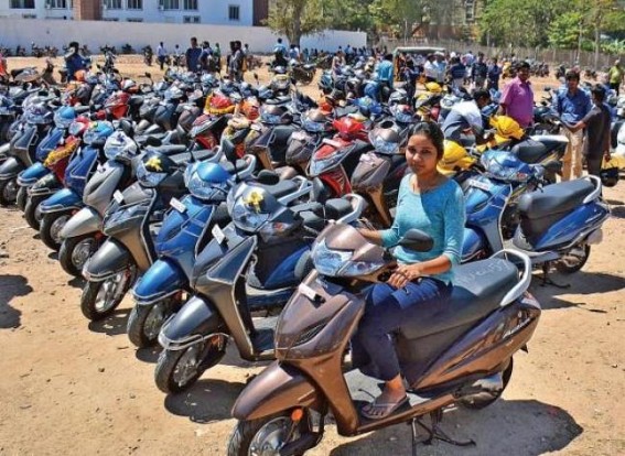 Free scooty offering BJPâ€™s manifesto failed to lure voters in Delhi, like Tripura with SMART Phones