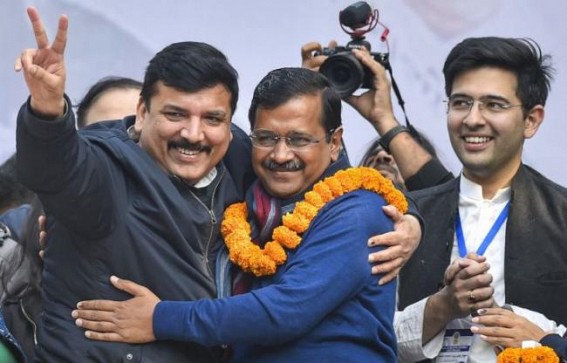 Kejriwal elected leader of AAP legislature party Kejriwal elected leader of AAP legislature party