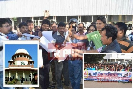 BJP’s JUMLA Strike on Tripura Teachers for 10323 families Votes : 10323 teachers repenting for Pre-Election activities under BJP’s influence, accepted ‘Burning of Ad-Hoc certificates before Election was incorrect’ morally BJP’s JUMLA Strike on Tripura Teachers for 10323 families Votes : 10323 teachers repenting for Pre-Election activities under BJP’s influence, accepted ‘Burning of Ad-Hoc certificates before Election was incorrect’ morally