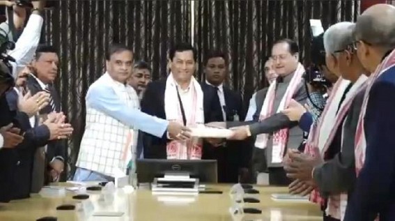 Assam CM receives high-power Clause six committee report
