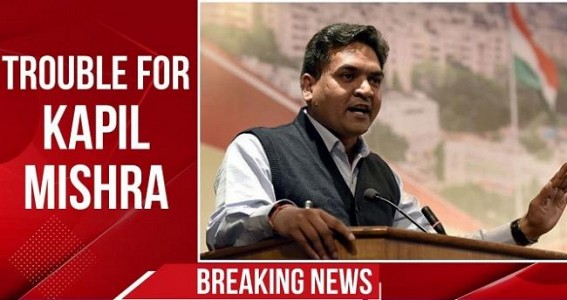 Defiant Kapil Mishra questions comparison with terrorists Defiant Kapil Mishra questions comparison with terrorists