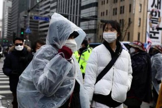 COVID-19 infects 3,526 in S.Korea, kills 17