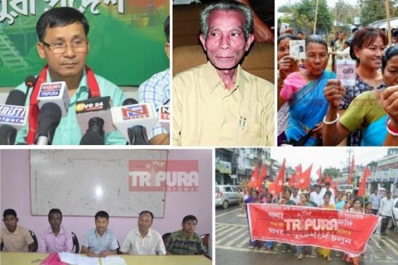 Tripura ADC Election ahead : Alliance of parties begins, IPFT (Tipraha) & TSP joined hands : BJP keeps door open for IPFT