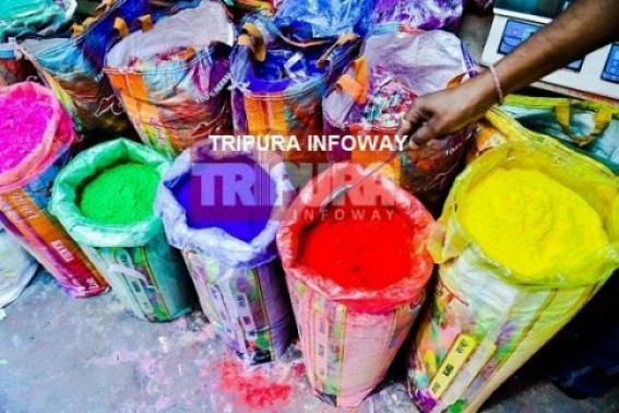 Preparations on Peak to celebrate Holi 2020 Preparations on Peak to celebrate Holi 2020