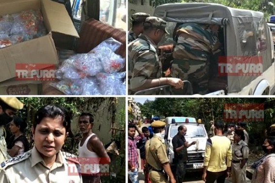 BJP’s ‘NESHA-MUKT-TRIPURA’ JUMLA in 2 yrs spiked Drug Smuggling Rates : Liquor, Drug consumptions increased : Crores of Brown Sugar Stocks seized from a hostel in Capital City Agartala BJP’s ‘NESHA-MUKT-TRIPURA’ JUMLA in 2 yrs spiked Drug Smuggling Rates : Liquor, Drug consumptions increased : Crores of Brown Sugar Stocks seized from a hostel in Capital City Agartala