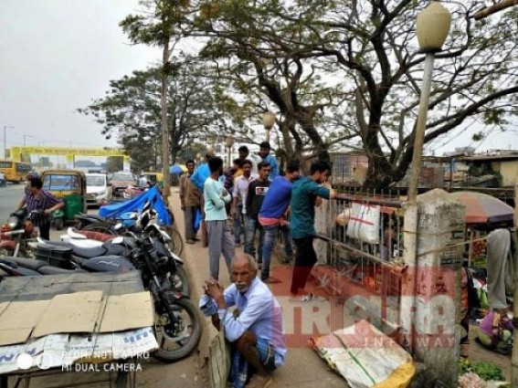 Economic fall rattled working class people in Tripura Economic fall rattled working class people in Tripura