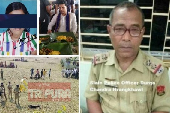 Amid Deteriorating law and order condition of Tripura, CM busy to attend house functions, Sunday lunches : No time to visit Rape Victims, Murdered Police Officer Lt Durga Chandra Hrangkhawlâ€™s home