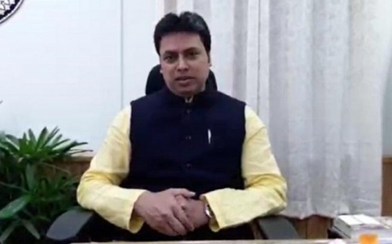 Tripura CM thanks public for successful Janata-Curfew, appeals to continue it for 1-Week Tripura CM thanks public for successful Janata-Curfew, appeals to continue it for 1-Week