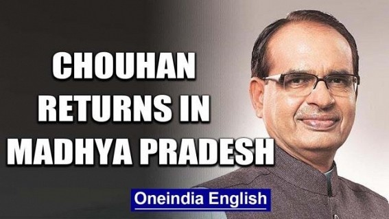 Indian Coronavirus : Chouhan sworn in as Madhya Pradesh CM 