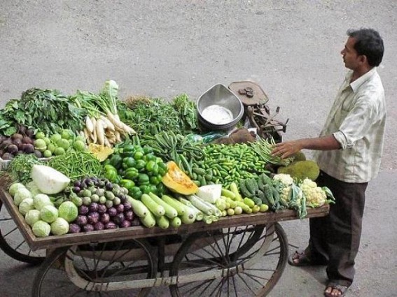 House to house vegetables selling goes on
