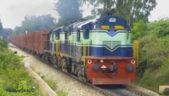 Railways on track to ensure essential items' supply Railways on track to ensure essential items' supply