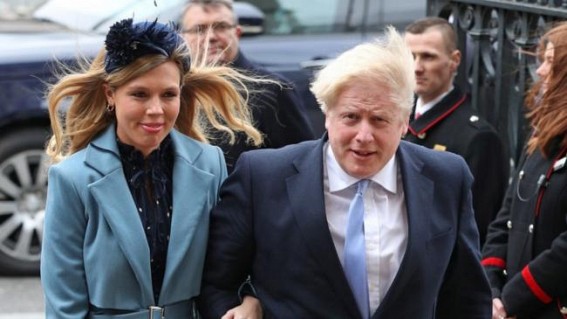 UK PM's pregnant fiancee 'on the mend' after showing COVID-19 symptoms