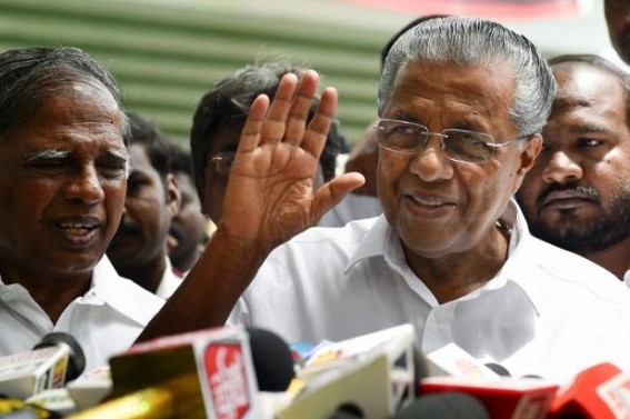 9 pm, 9 minutes: Kerala CM's official residence turns off lights